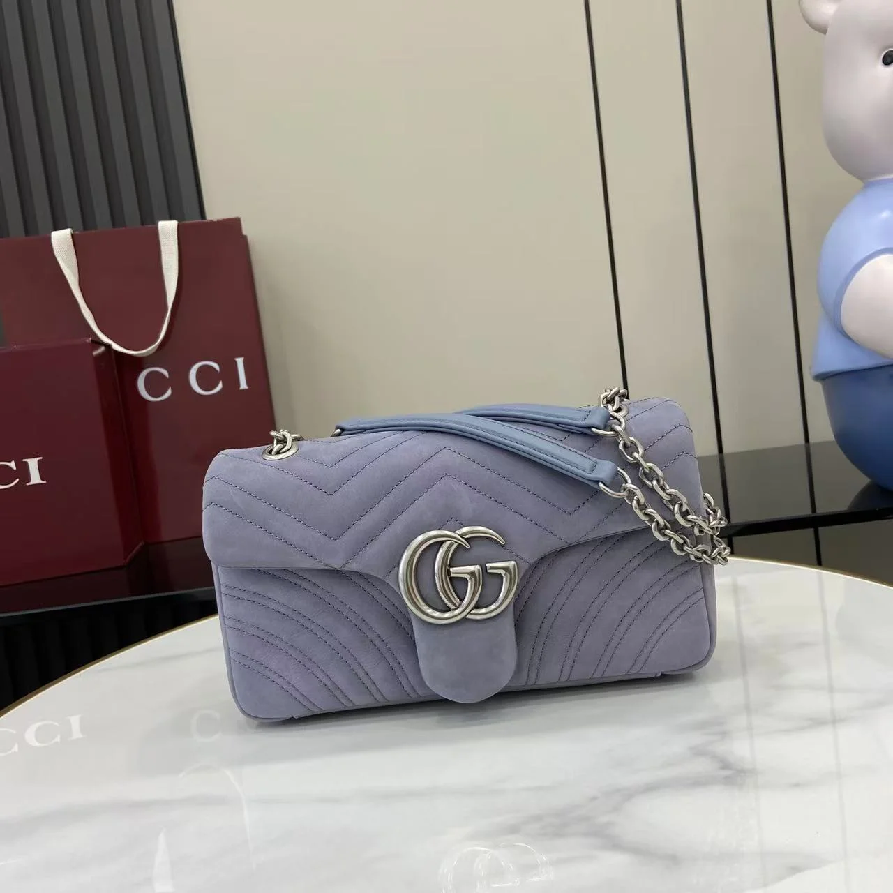 1-1657 UbestLuxury Gucci GG Marmont Handbag main product photo SKU GU25541