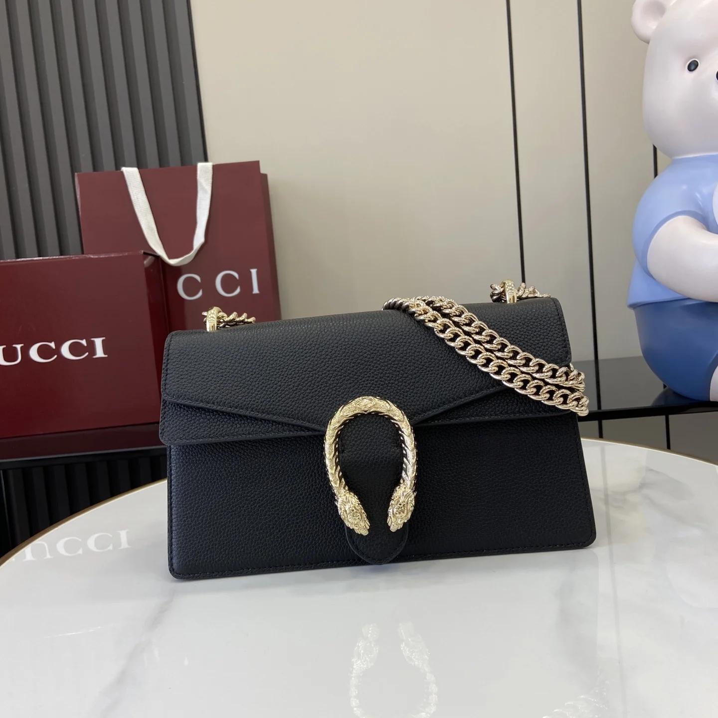 1-1832 UbestLuxury Gucci Handbag 28cm main product photo SKU GU25635