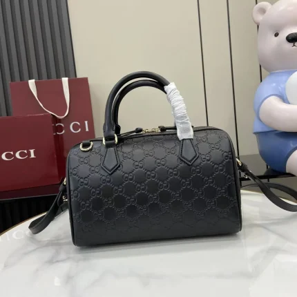 UbestLuxury Gucci GG Emblem Boston Bag main product photo SKU GU25638