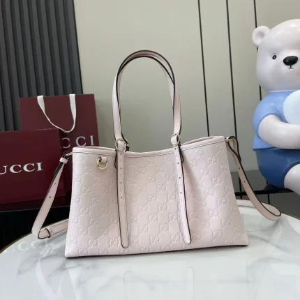 UbestLuxury Gucci GG Emblem Tote Bag 30cm main product photo SKU GU25649