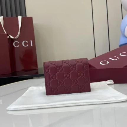 UbestLuxury Gucci GG Emblem Wallet main product photo SKU GU25658