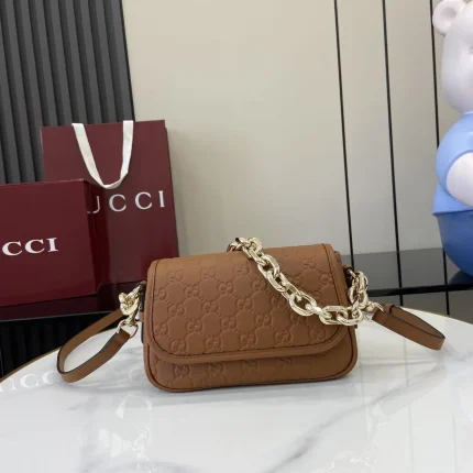 UbestLuxury Gucci GG Emblem Handbag 20.5cm main product photo SKU GU25667