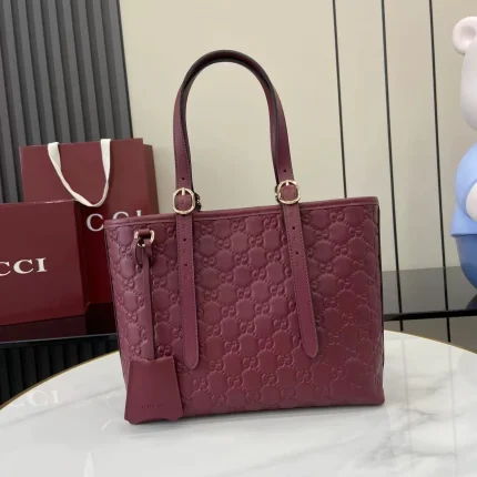 UbestLuxury Gucci GG Emblem Tote Bag main product photo SKU GU25689