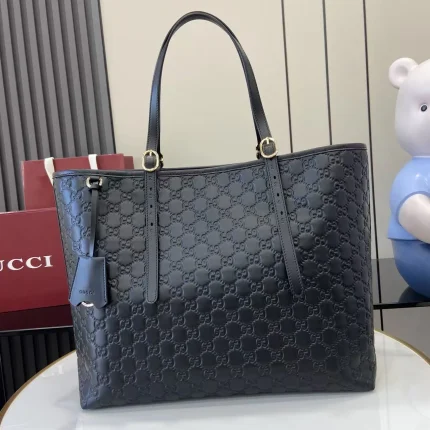 UbestLuxury Gucci GG Emblem Tote Bag 37cm main product photo SKU GU25692