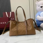 UbestLuxury Gucci GG Emblem Tote Bag 30cm main product photo SKU GU25693