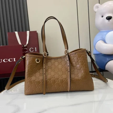 UbestLuxury Gucci GG Emblem Tote Bag 30cm main product photo SKU GU25693