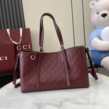 UbestLuxury Gucci GG Emblem Tote Bag main product photo SKU GU25694