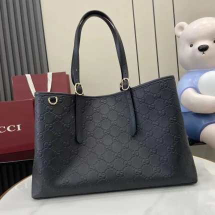 UbestLuxury Gucci GG Emblem Tote Bag 38cm main product photo SKU GU25698