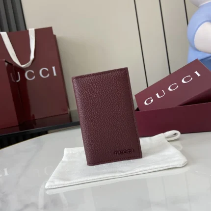 UbestLuxury Gucci Gucci Bifold Wallet Ancona Red main product photo SKU GU25719