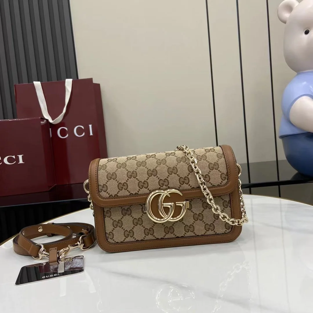 1-1985 UbestLuxury Gucci Gucci Go Shoulder Bag 21.5cm main product photo SKU GU25753