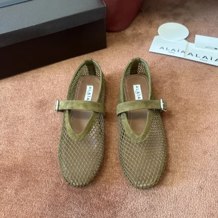 UbestLuxury ALAIA Ballet Flats Woven main product photo SKU PP-0263
