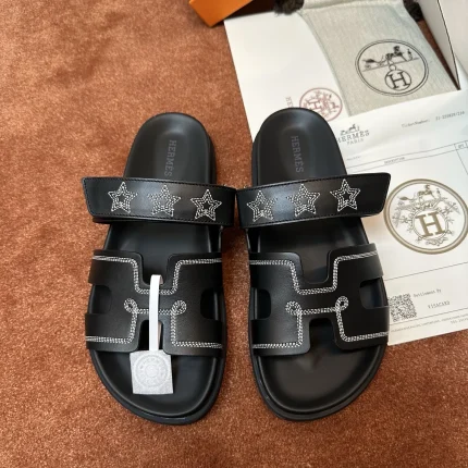 UbestLuxury Hermes Chypre Sandals Classic Fashion Couple Style main product photo SKU PP-0352