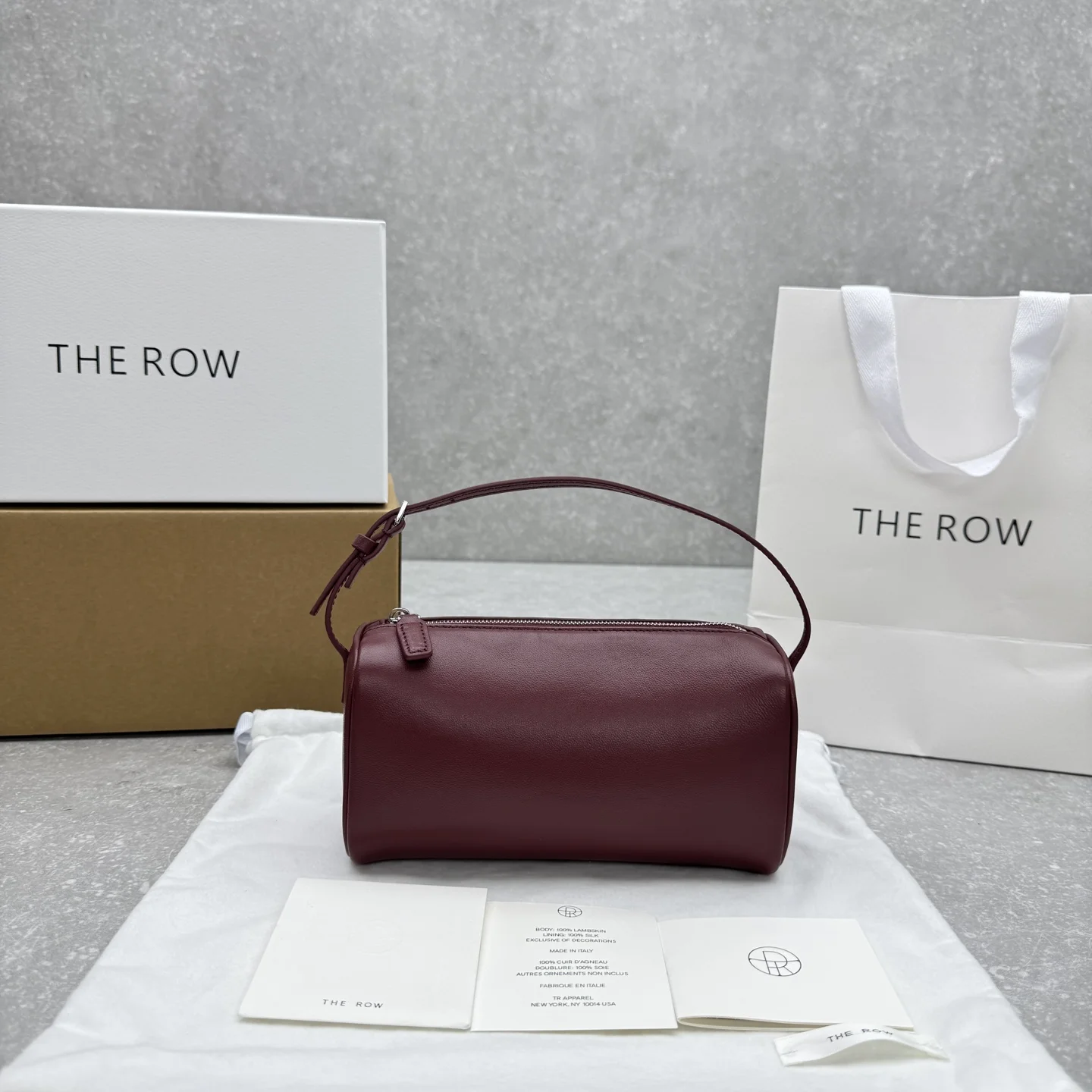 1-3277 The Ro Handbag / Tofu Bag - Lambskin Leather - Image 1
