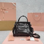 Miu Miu Vintage Bow Motorcycle Bag
