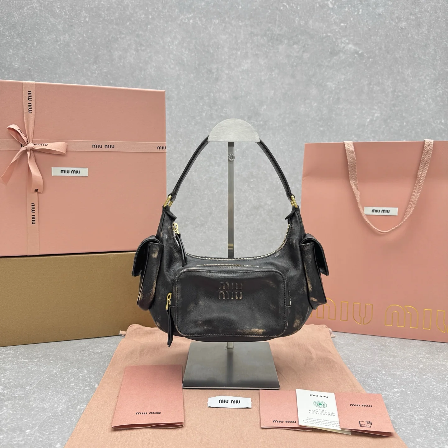 1-3380 Miu Miu Hobo Bag - Image 1