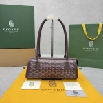 Goyard Baguette Bag - Wine Red