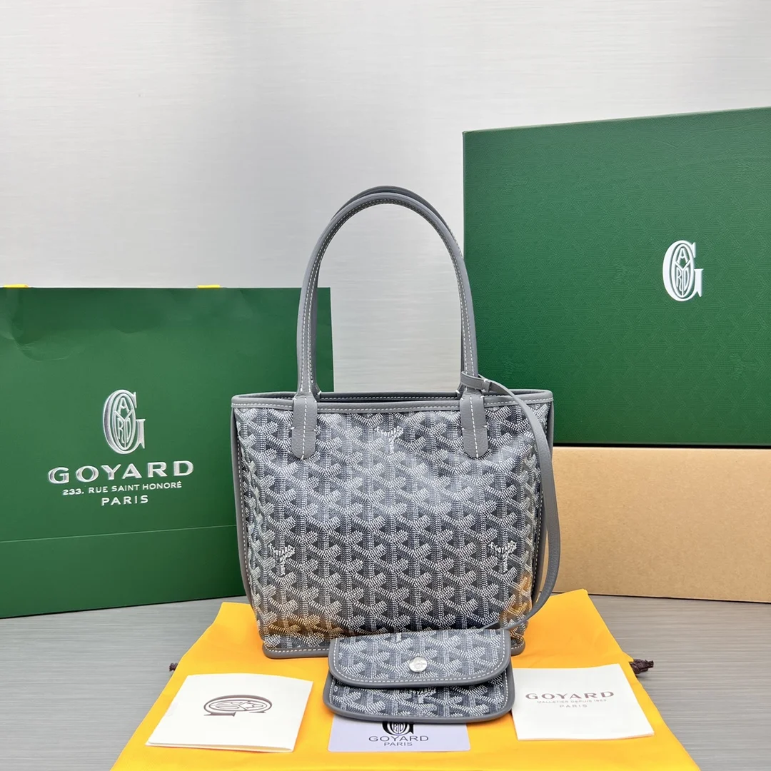 1-3660 Goyard Double-Sided Mini Tote Bag - Image 1
