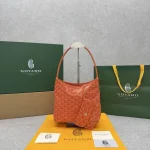 Goyard Mini Hobo Bag Orange