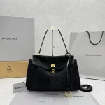 Balenciaga Rodeo Handbag - Medium Matte/Black