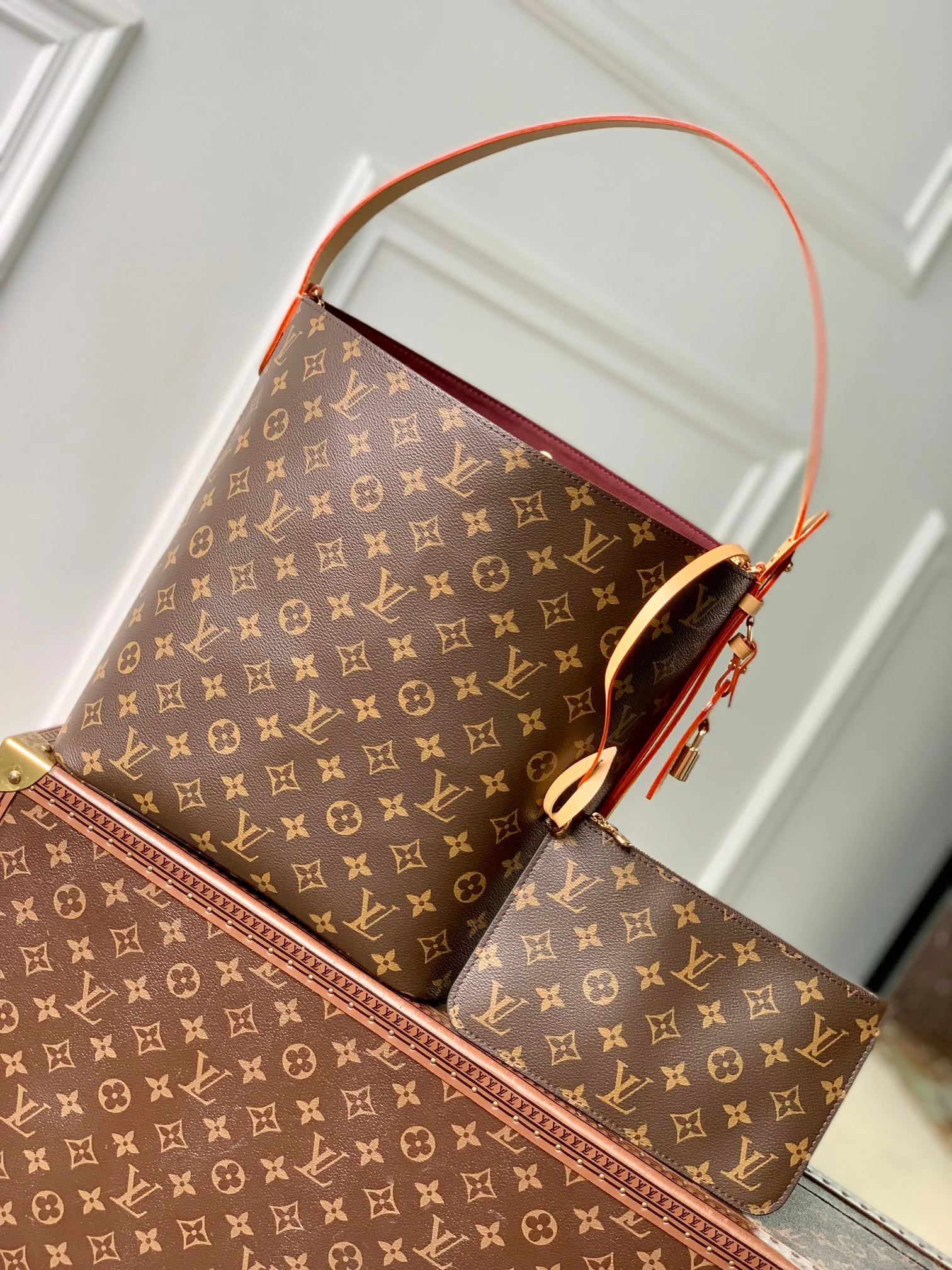 1-3836 Louis Vuitton All In Bucket Bag 31cm - Image 1