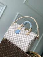 Speedy Bandoulière 30 Damier Azur Canvas Tote