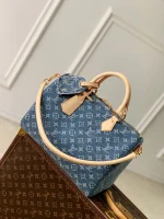 Louis Vuitton Speedy Soft 30 Denim Bag