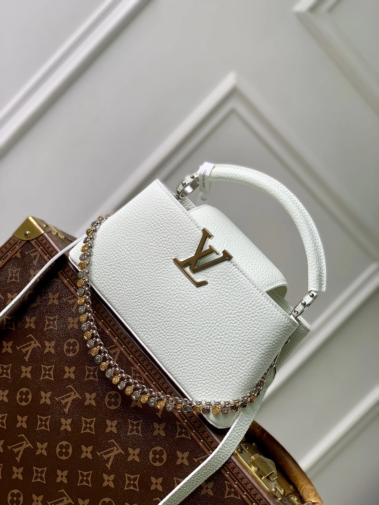 1-4015 LV Confetti Handbag 29cm - Image 1