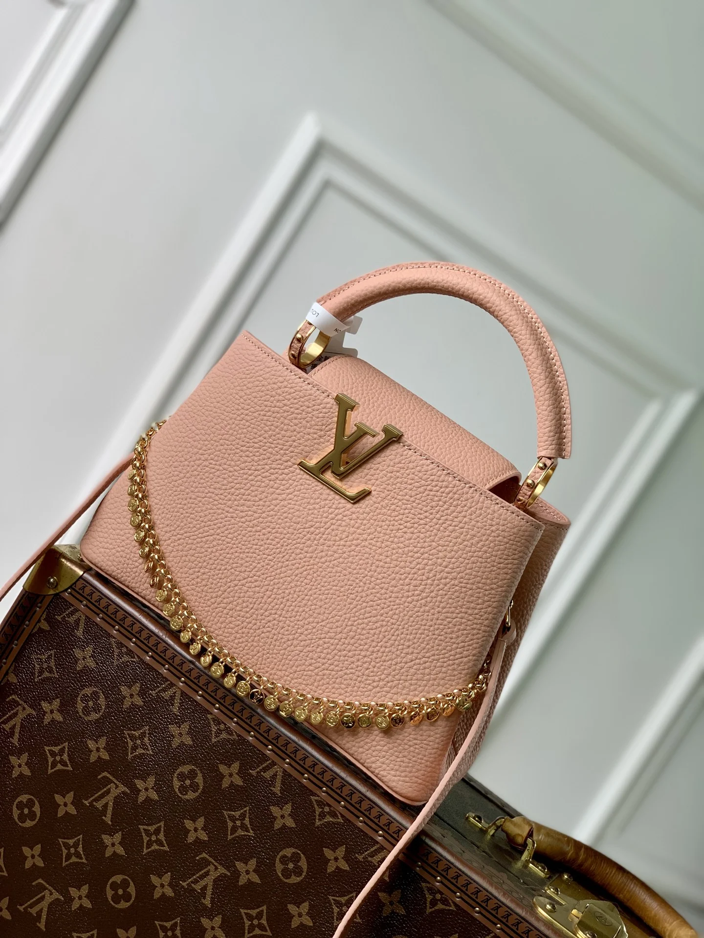 1-4017 LV Confetti Handbag 27cm - Image 1