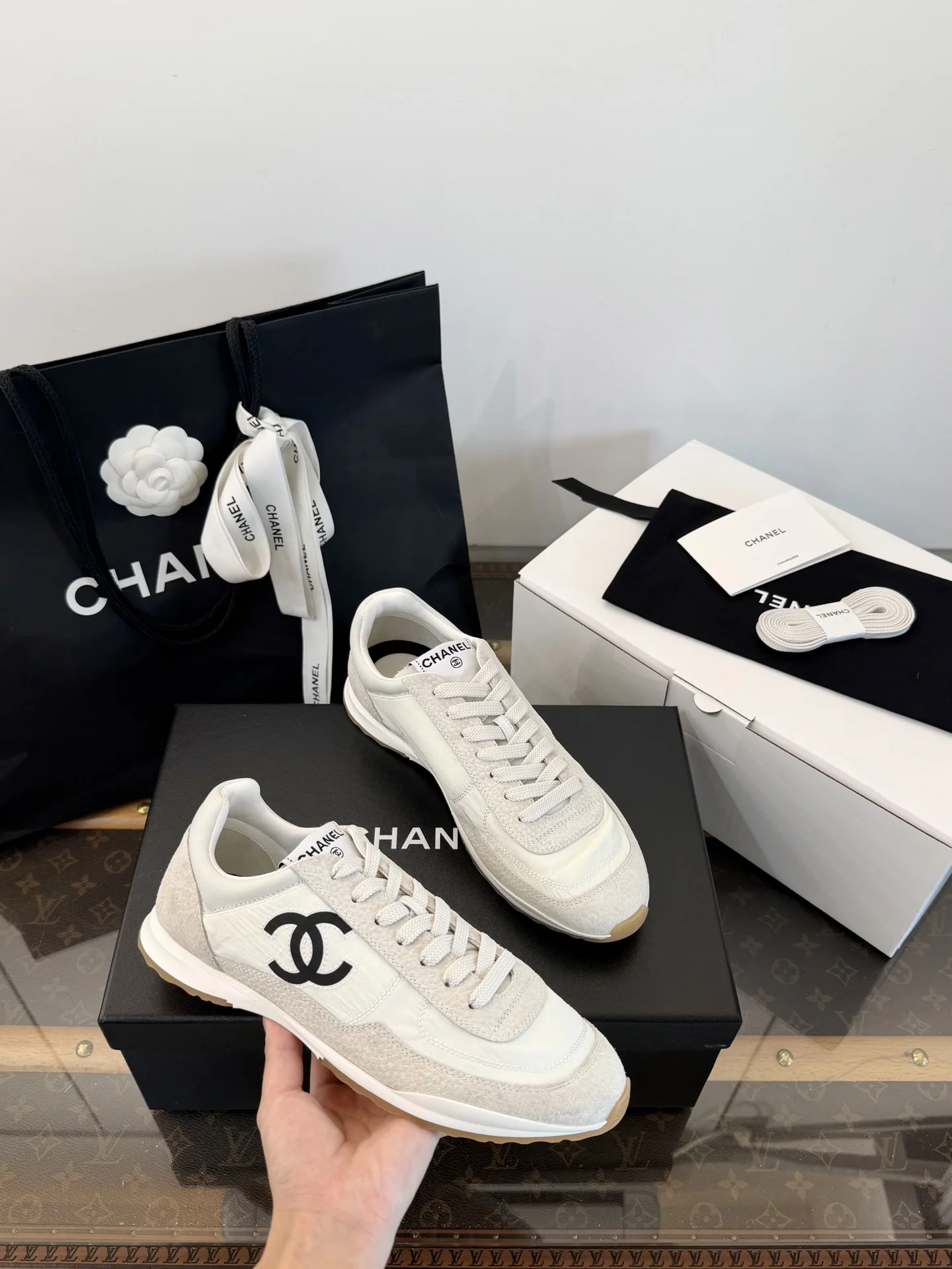 1-4156 Chanel Sneakers - Image 1