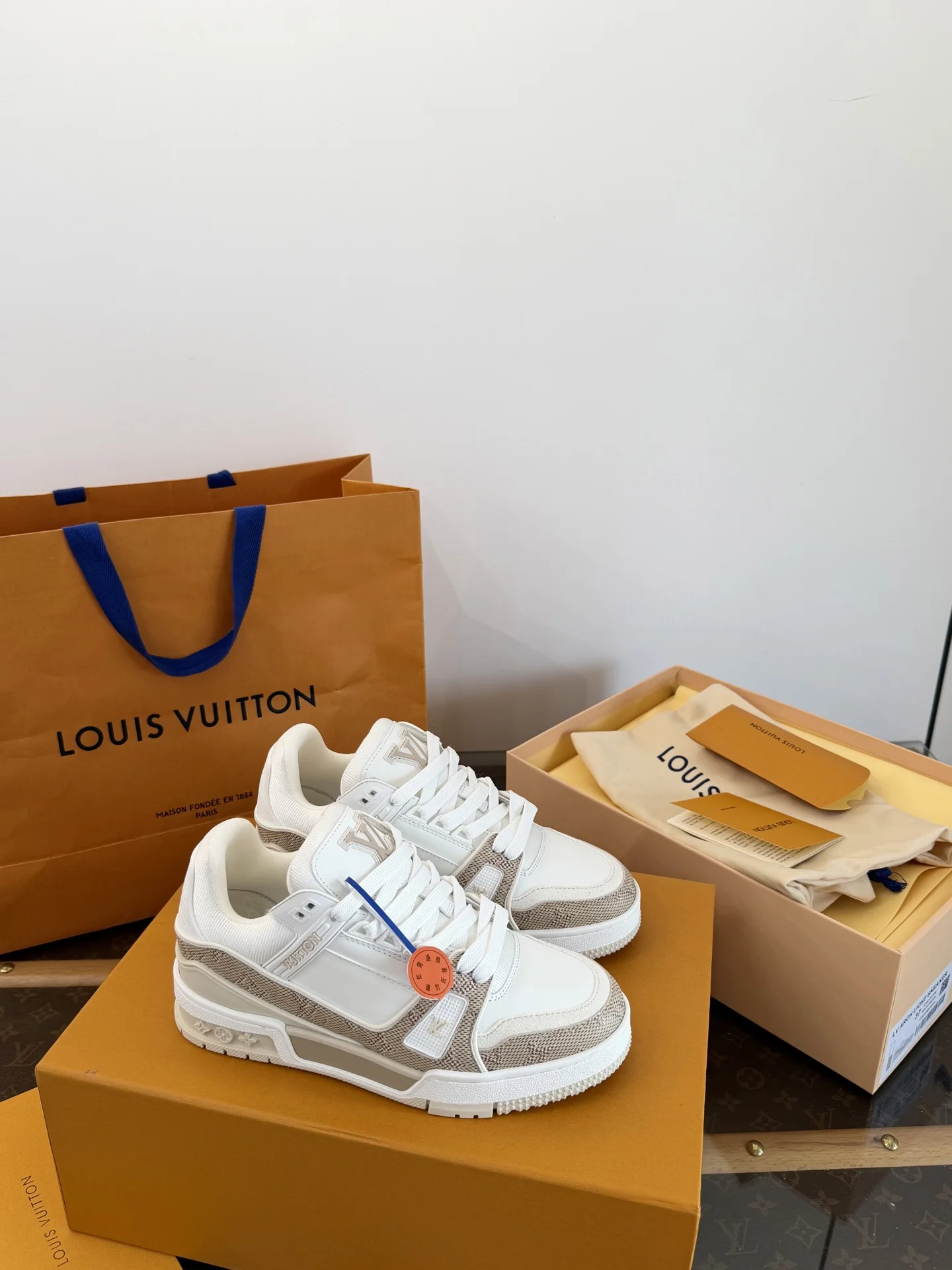1-4191 Trainer 2026 Sneakers - Beige/Milk Tea - Image 1