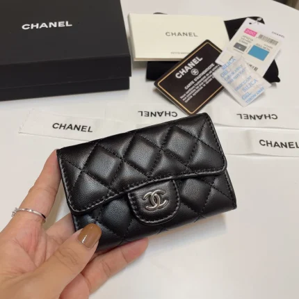 UbestLuxury Chanel Upgraded CF Small Card Holder Wallet 11cm main product photo SKU CH30850