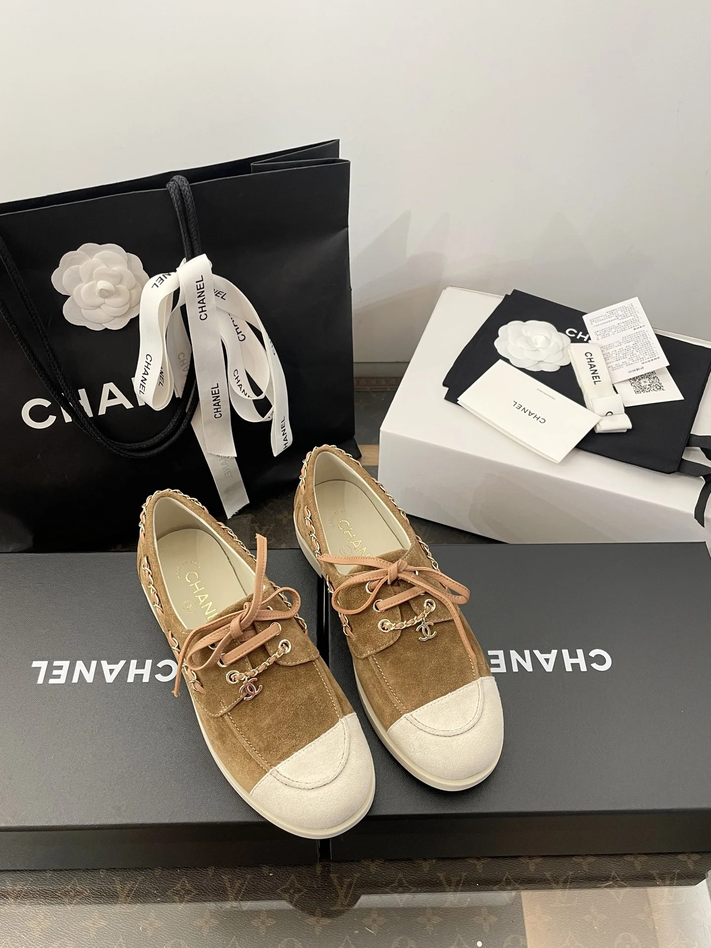 1-4269 Chanel Loafers - Image 1