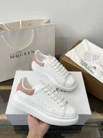 Alexander McQueen Classic Thick Sole White Sneakers