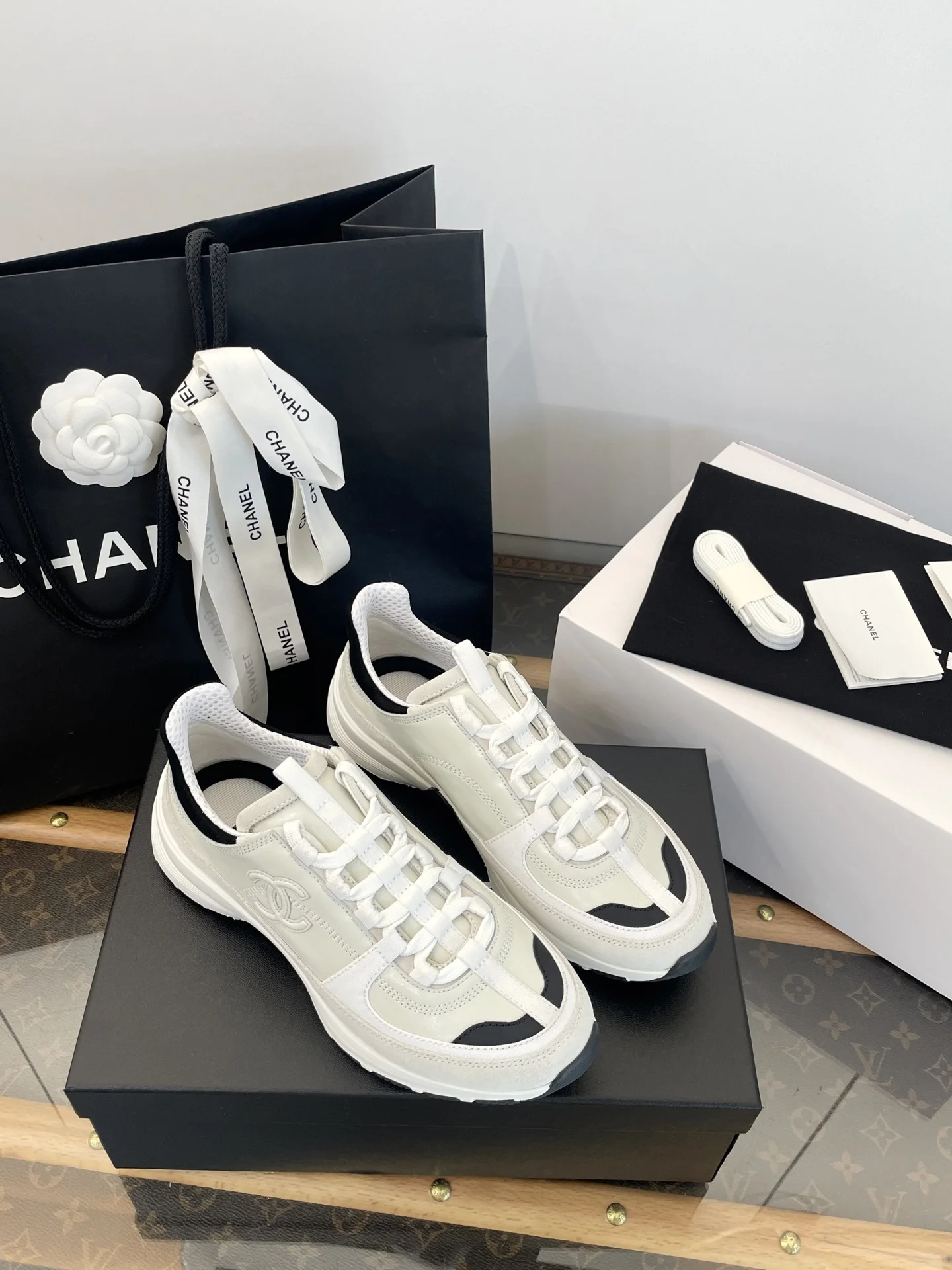 1-4401 Chanel Sneakers - Image 1