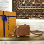 Louis Vuitton Side Trunk PM Handbag Case 18cm