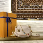 LV Confett SIDE TRUNK Small Handbag Case 19cm