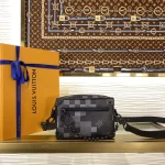 Louis Vuitton MINI SOFT TRUNK Handbag Case 18.5cm