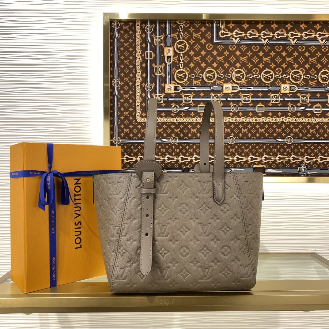 1-4554 Louis Vuitton All-In ALL IN ONE Small Handbag Tote Bag 40cm - Image 1