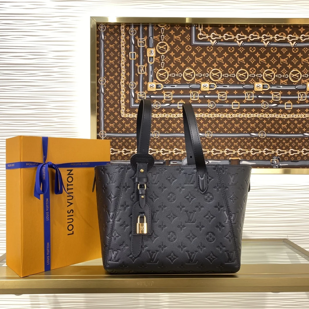 1-4556 Louis Vuitton All-In ALL IN ONE Small Handbag Tote Bag 40cm - Image 1