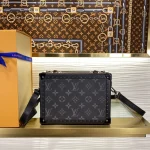 Louis Vuitton soft trunk Handbag Case 23cm