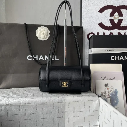 UbestLuxury Chanel Preppy Bowling Bag 20.5cm main product photo SKU CH30912