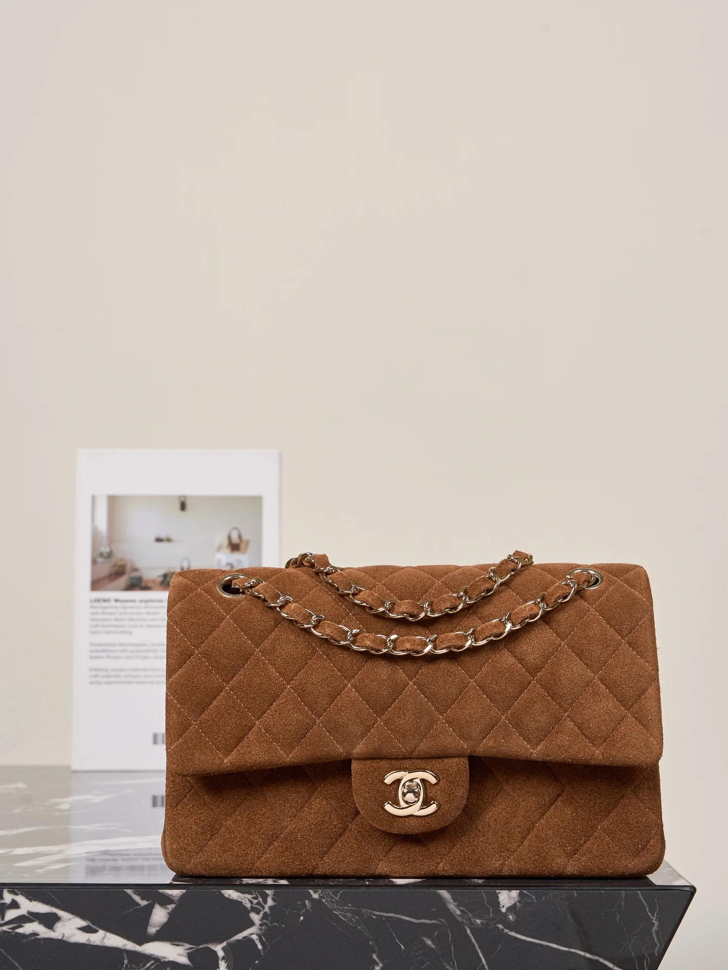 1-587 UbestLuxury Chanel Classic Flap Medium Handbag 25.5cm main product photo SKU CH30948