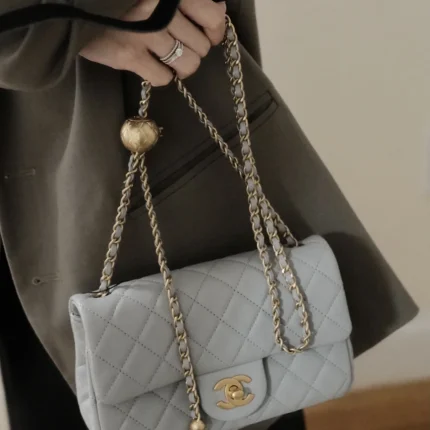 UbestLuxury Chanel Golden Ball Gray 20cm Handbag main product photo SKU CH30991