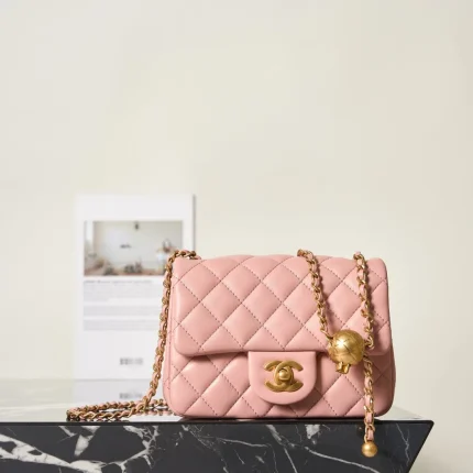 UbestLuxury Chanel Chane1 Gold Ball Flap Bag 18cm main product photo SKU CH31039