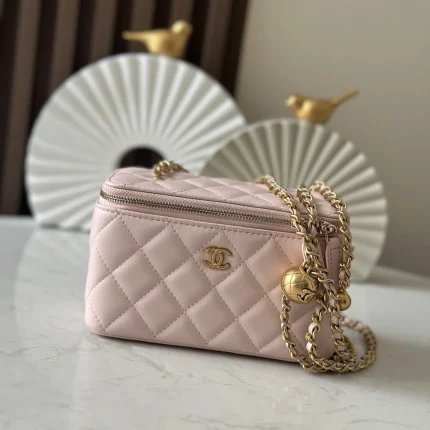 UbestLuxury Chanel Chanel Style Chain Ball Makeup Bag 16cm main product photo SKU CH31093