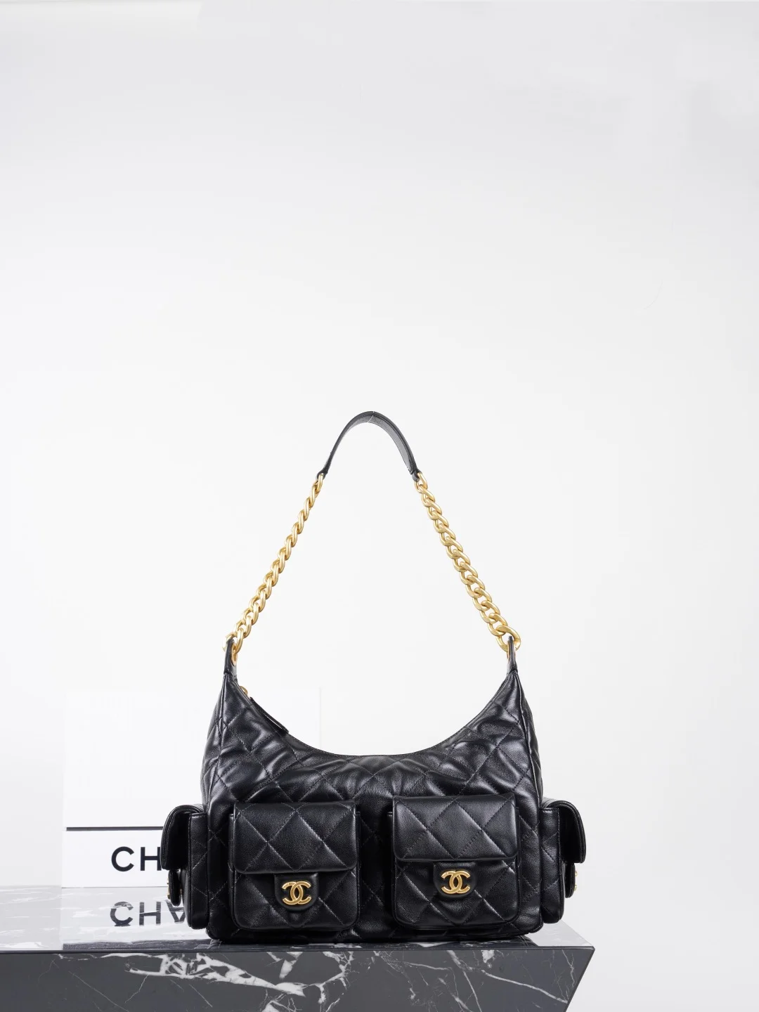 1-833 UbestLuxury Chanel Chanel 25c HoBo Handbag 35cm main product photo SKU CH31110