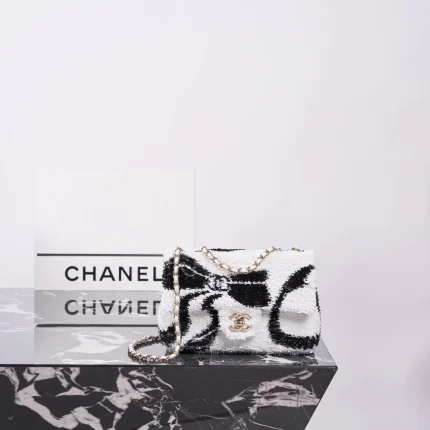 UbestLuxury Chanel Chanel 25k CF Flap Bag with Sequins 21cm main product photo SKU CH31117