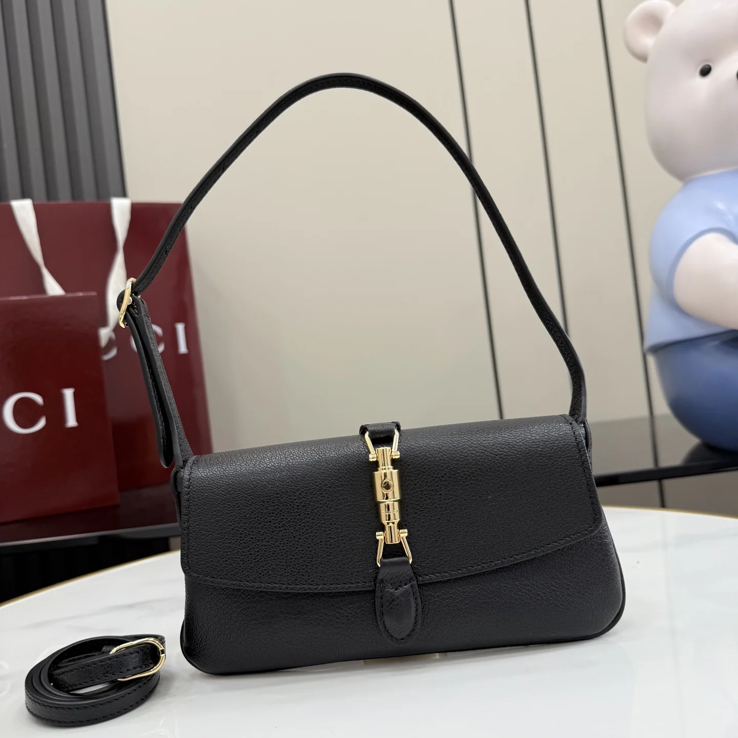 1-891 UbestLuxury Gucci Jackie 1961 Shoulder Bag 21.5cm main product photo SKU GU25044
