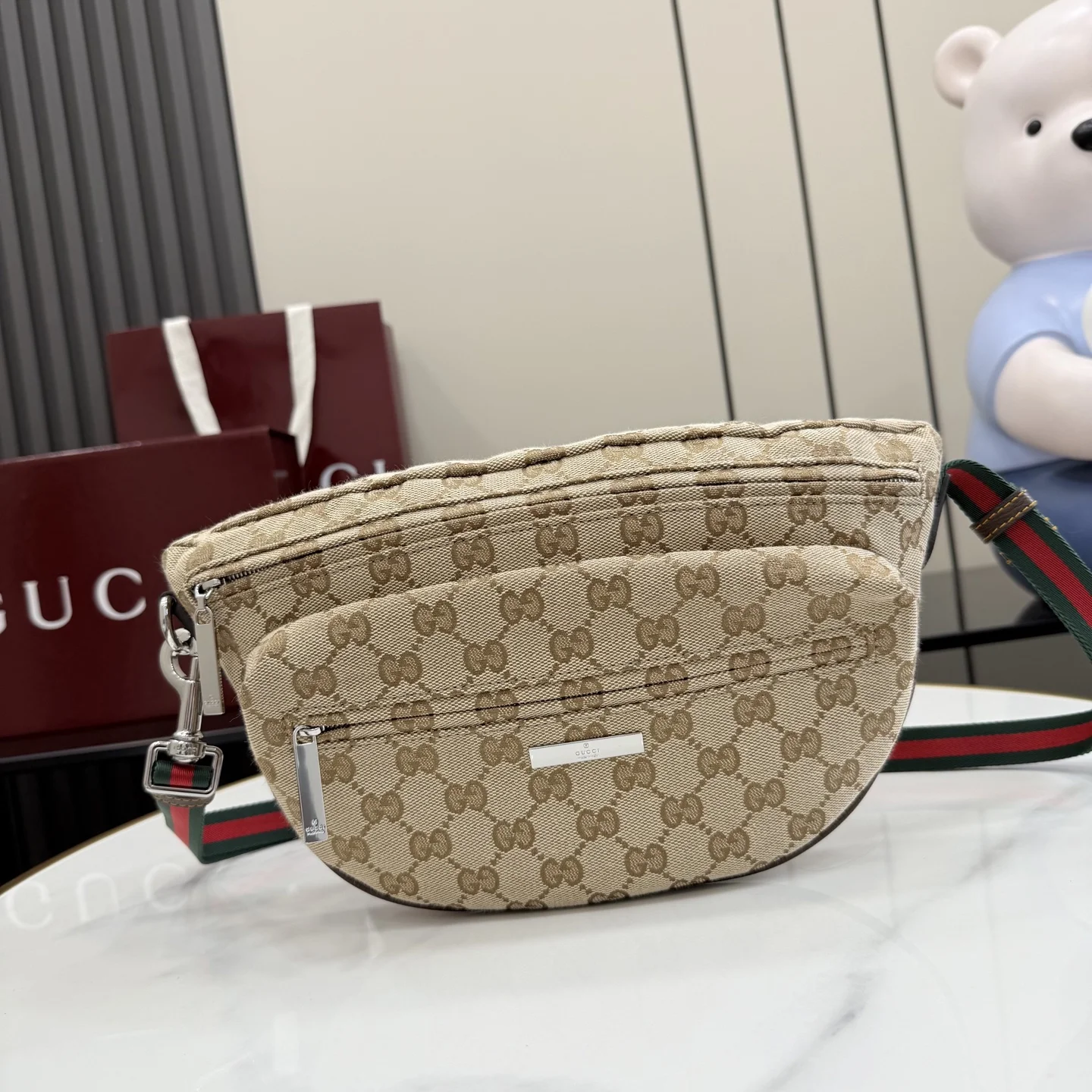 1-930 UbestLuxury Gucci Gucci Tag Handbag 30cm main product photo SKU GU25068