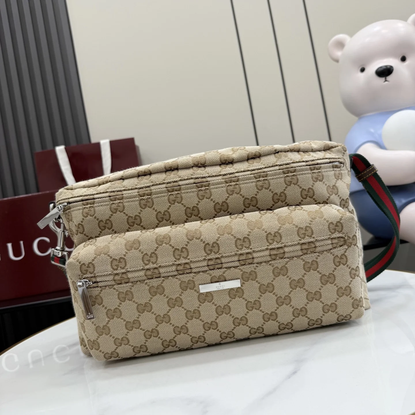 1-931 UbestLuxury Gucci Gucci Tag Handbag 30cm main product photo SKU GU25069
